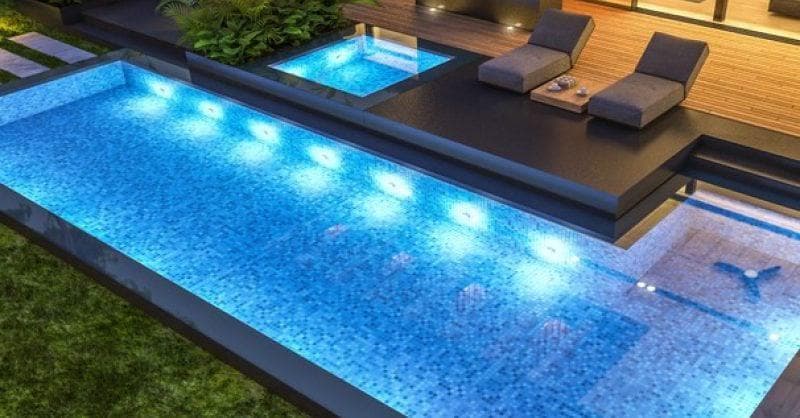 Pool Lighting Installation